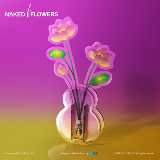 [XNK-1004] MEEET x Naked Inc. - 壓克力花瓶拼圖 (蓮花)